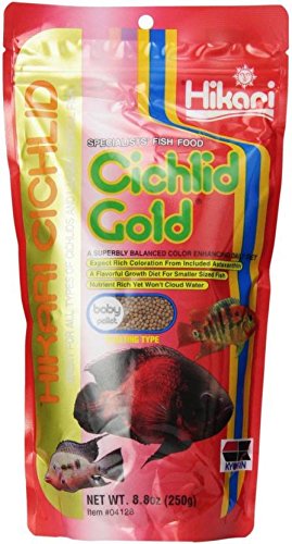 Hikari Cichlid Gold Baby Pellet (250 G),Fish