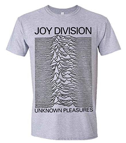 Joy Division Unknown Pleasures (Grey) T-Shirt Cover