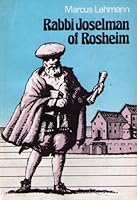RABBI JOSELMAN OF ROSHEIM Vol 2 B001TO6NX4 Book Cover