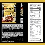 Paldo Ilpoom Jia Jangmen (Chajang Noodle) 200g (Pack of 4) - Image 2