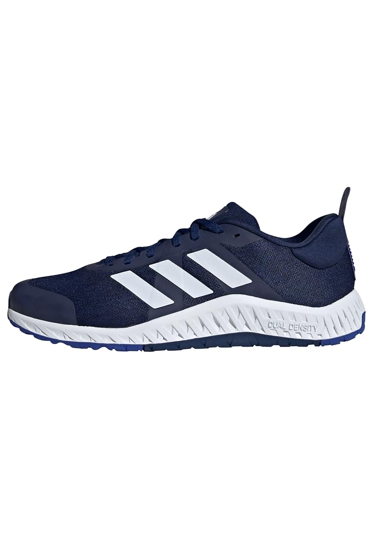 adidas Unisex Everyset Shoes, Dark Blue/Cloud White/Lucid Blue, 4 UK