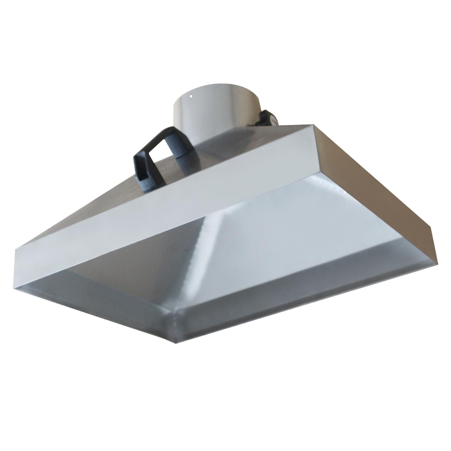Cappa aspirazione fumi saldatura inox per aspiratori per cucina industriale impianto di aspirazione centralizzata officina aspiratore fumi saldatura portatile cappa aspirante (L400mm W300mm ID110mm)