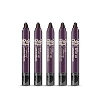 Vista 17 de Style Edit Barra de Retoque de Raíz para Cobertura de Cabello Gris y Marrón Oscuro, Color Temporal de Cabello, Bolígrafo de Esponja de Sombreado