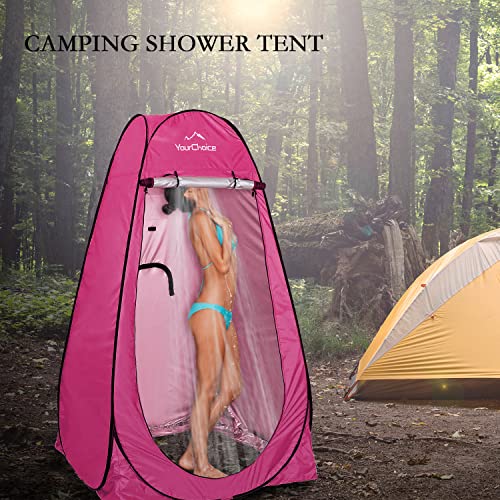 Image of Your Choice Pop Up Shower Tent 47.2 inch Wx74.8 /82.7 inch H Privacy Changing Tent