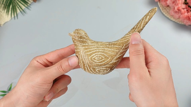 Set de 2 Figuras Grandes de Pájaros en Resina para Decoración miniatura 7