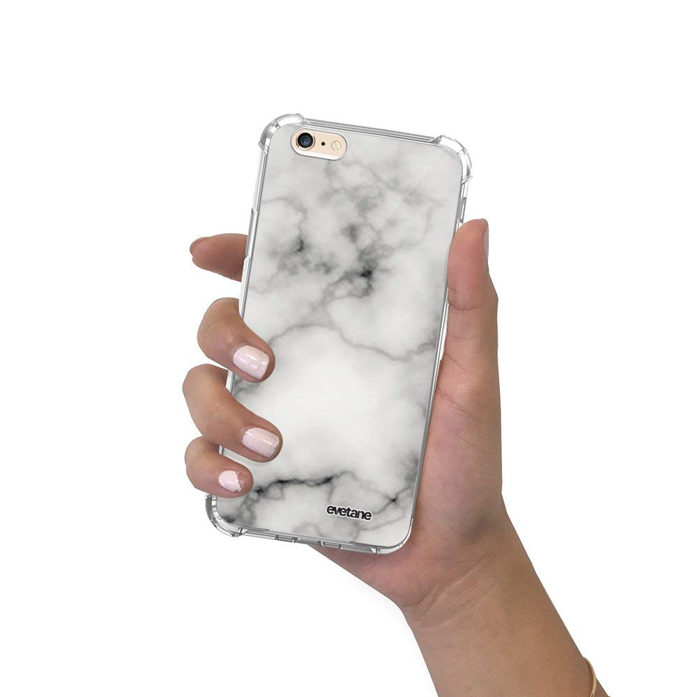 Evetane Cover Silicone Per IPhone 6/6S – Custodia Morbida Trasparente Con Cuore Mamma – Protezione Antiurto - 5