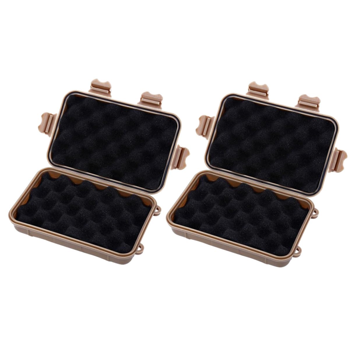 VICASKY 2pcs Wilderness Survival Box Container for Outdoor Adventures for Camping Hiking and Emergency Kits Shockproof and Versatile Storage