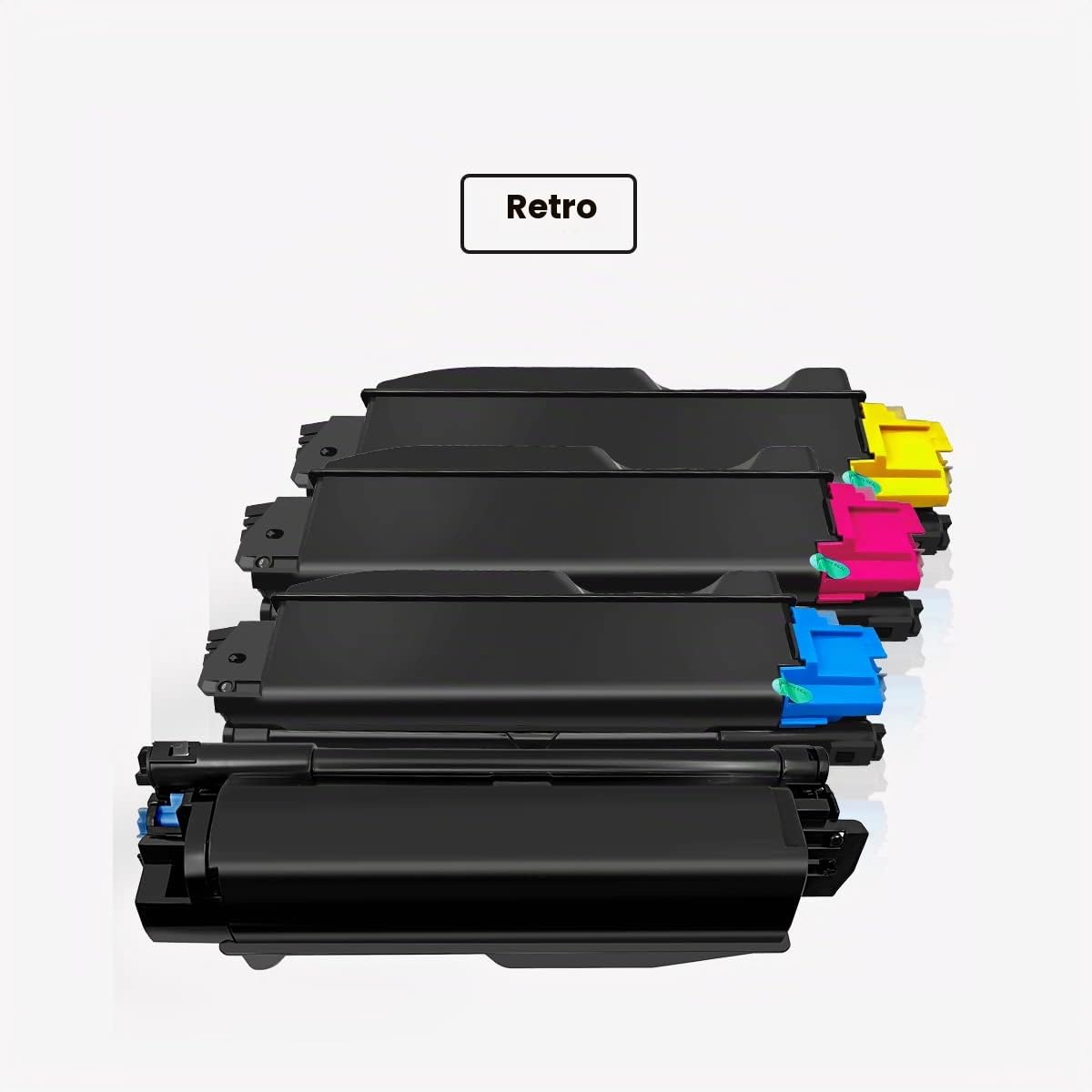 TOPRINT Cartucce Toner Compatibili a 4 Colori TK5270 TK 5270 TK-5270 8000 Pagine per Nero e 6000 Pagine per CMY Kyocera ECOSYS M6230cidn M6230cidnt P6230cdn M6630cidn Stampanti