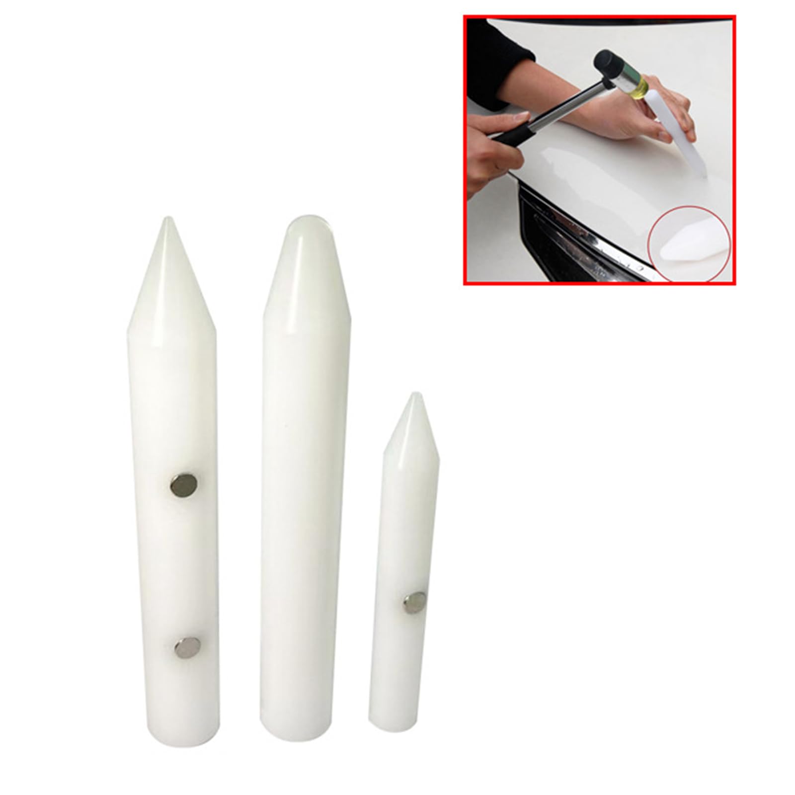 Montesy Pack Of 3 Nylon Dents Repair Pens Dents Fixing Pens Easy to Use for easy Car Body Restoration & Versatile Use