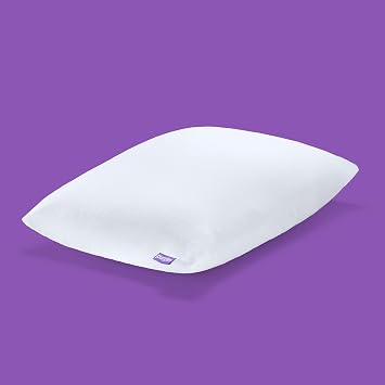 Purple Freeform Pillow - Standard Size - Customizable Cooling Neck Pillow with Adjustable Fill, GelFlex Grid and MicroFlex Moon Foam, Personalized Height and Firmness for All Sleepers