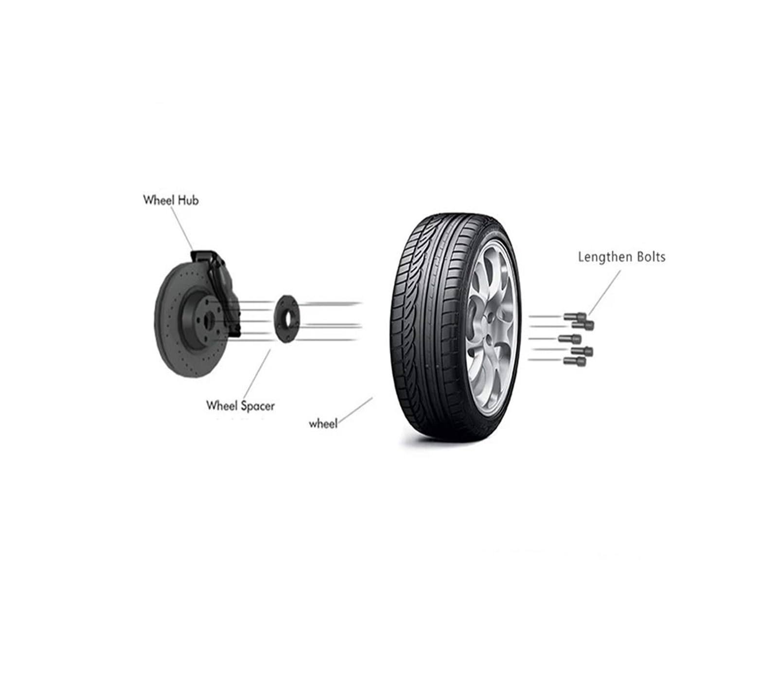 accesorios ruedas Para Suzuki Para Toyota Para Subaru
