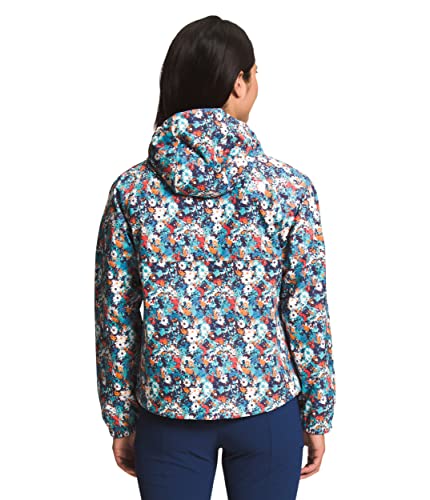 The North Face Women's Antora Rain Hoodie, Reef Waters Wild Daisy Print, Small #TOP1