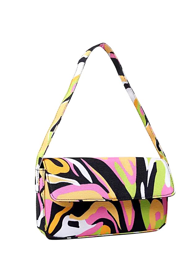 Lychee bags Women Printed Canvas Multicolour Shoulder Bag (B0BZL6NZVQ) Amazon Price History, Amazon Price Tracker