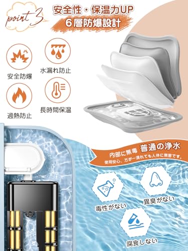 Drcryo 充電式湯たんぽ 大きめ の商品画像 3