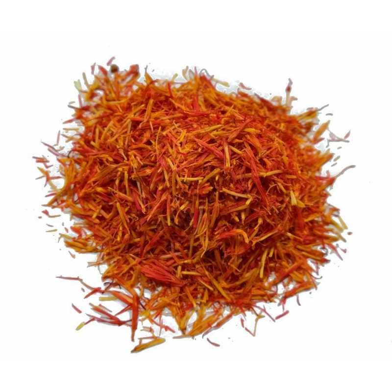 Pétales de carthame teinture naturelle pour fils et fibres 250g