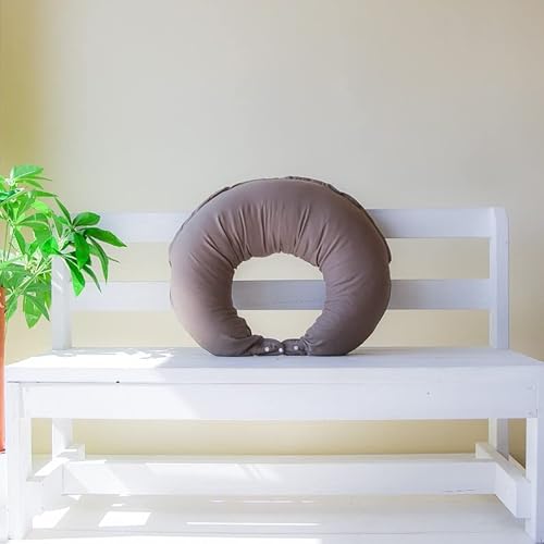 hugmamu® はぐまむ 日本製 洗える 抱き枕 授乳クッション (ガーゼ ショコラ) AU-193-07