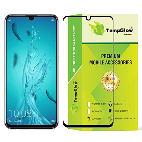 Image of Screen Protector for Huawei Honor 10 Lite | 20 Lite (Black) Tempered Glass Edge-to-Edge 6D Screen Guard With Installation Kit
