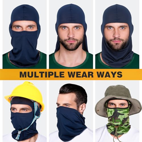 Image of 20 PCS Balaclava Ski Mask for Men Women, UV Protection Motorcycle Balaclava