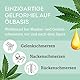 CBD Gelenk Gel | 100% natürliches Arnika Gel für wohltuende Massage für Gelenke und zur Muskelentspannung | Cannabis Gel mit Menthol | CBD Gel mit Arnica | Arnica Gel derma. getestet, 50ml HANFAMA®