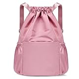 Mochila Bolsa Feminina masculina Leve Moderna Estilosa Escola Faculdade Academia Trabalho Viagem Passeio Dia a Dia (rosa)