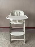 2-in-1 Foldable Baby High Chair & Toddler Standing Tower