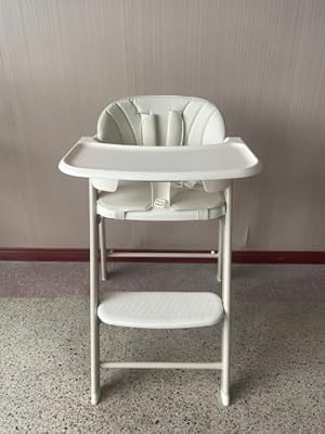 2-in-1 Foldable Baby High Chair & Toddler Standing Tower