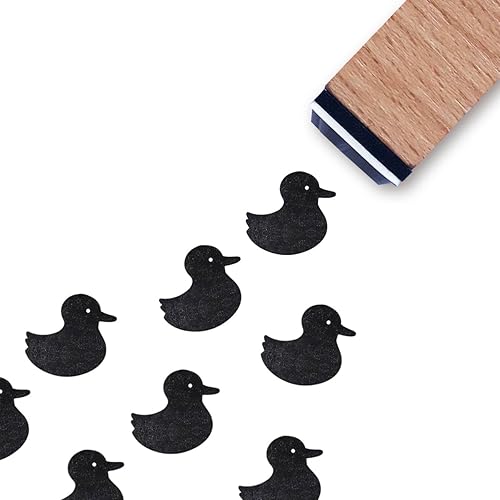 Sello de goma de pato, mini sello pequeño de 35 pulgadas para álbumes de recortes, planificador de tarjetas