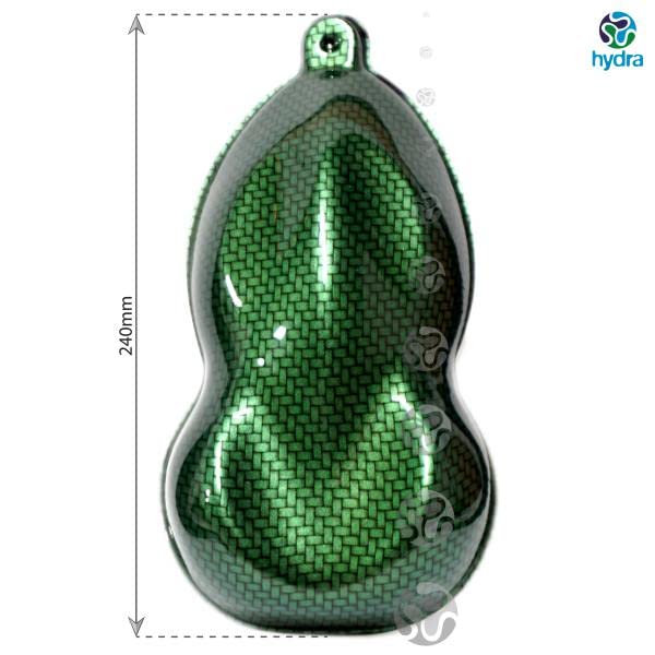 Pellicola Idrografica Cubicatura Hydrographics Hydrodipping Attivatore Activator Kit cromo-carbonio. Dimensioni: Larghezza: 100 cm. Lunghezza: 200 cm (HCC-002)
