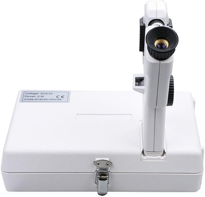 Portable Manual Optical Lensmeter/Lensometer Measure Lens Degree Meter