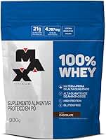 100% Whey Refil (900g) - Chocolate, Max Titanium