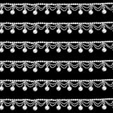 1 Yard Pearl Rhinestones Tassel Trim, Exquisite Pearl Beaded Fringe Trim Elegant Sewing Trimming and...