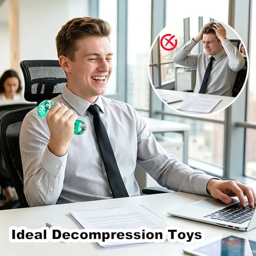 Image of Slow Rising Squishy Fidget Toys - 4 Pack Squeeze Toys for Teens &Adults