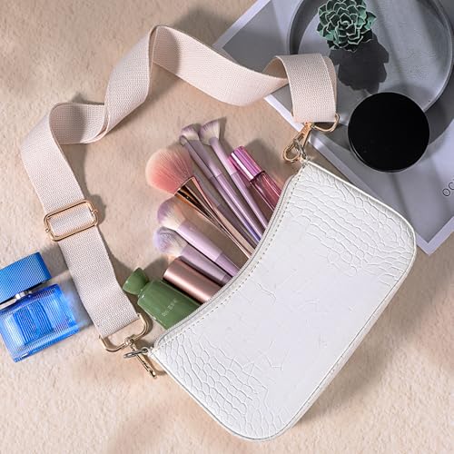 8Pcs Plain Purse Straps Burgundy Wide Crossbody Purse Shoulder Straps Replacement for Handbag Cross Body Strap for Women Adjustable Bag Strap for Crossbody Bags, Guitar, Beige Grey Black Blue Khaki4