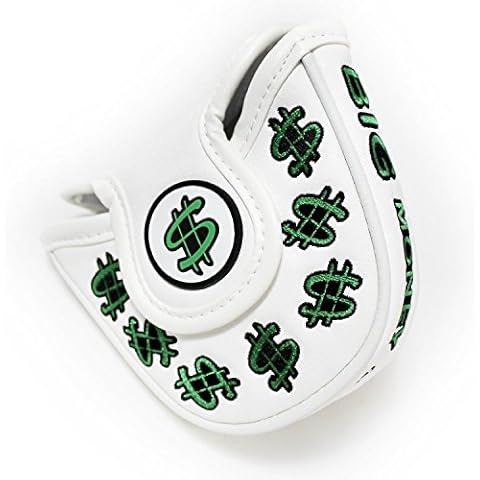 Cash Money Mallet Putter Cover Headcover for Scotty Cameron Taylormade Odyssey 2ball Cover