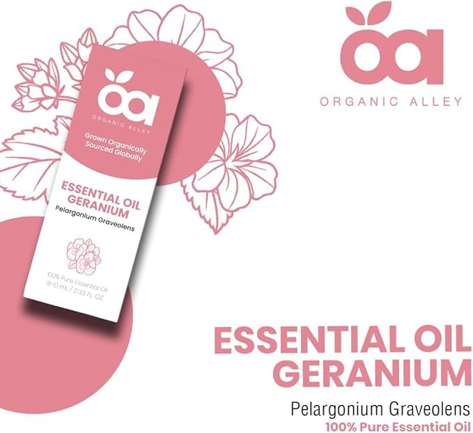 Aceite Esencial de Geranio Egipcio Puro 30 ml miniatura 6