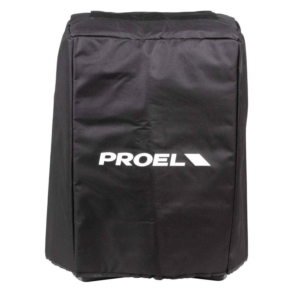 PROEL COVERV10FW - Cover di protezione compatibile solo ed esclusivamente per diffusore audio Proel, modelli: V10FREE e V10WAVE, Nero.