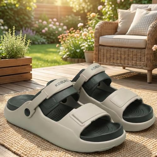Image of KOBURG Unisex Kids Sandals| Lightweight | EVA Upper & Sole | Flexible & Comfort KS-104