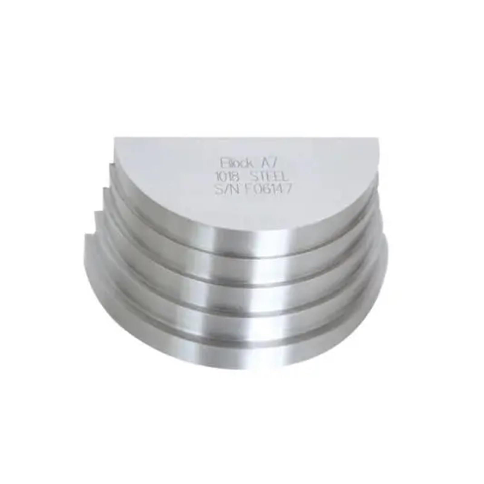 Bloque indicador, Bloque de resolución A7/R-1 for comprobar la sonda onda transversal