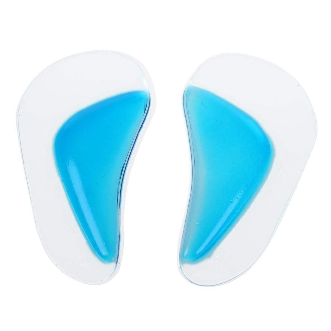 1 Pair Flat Foot Arch Orthotic Support Shoe Insole Silicone Pads Cushion Insert Size L