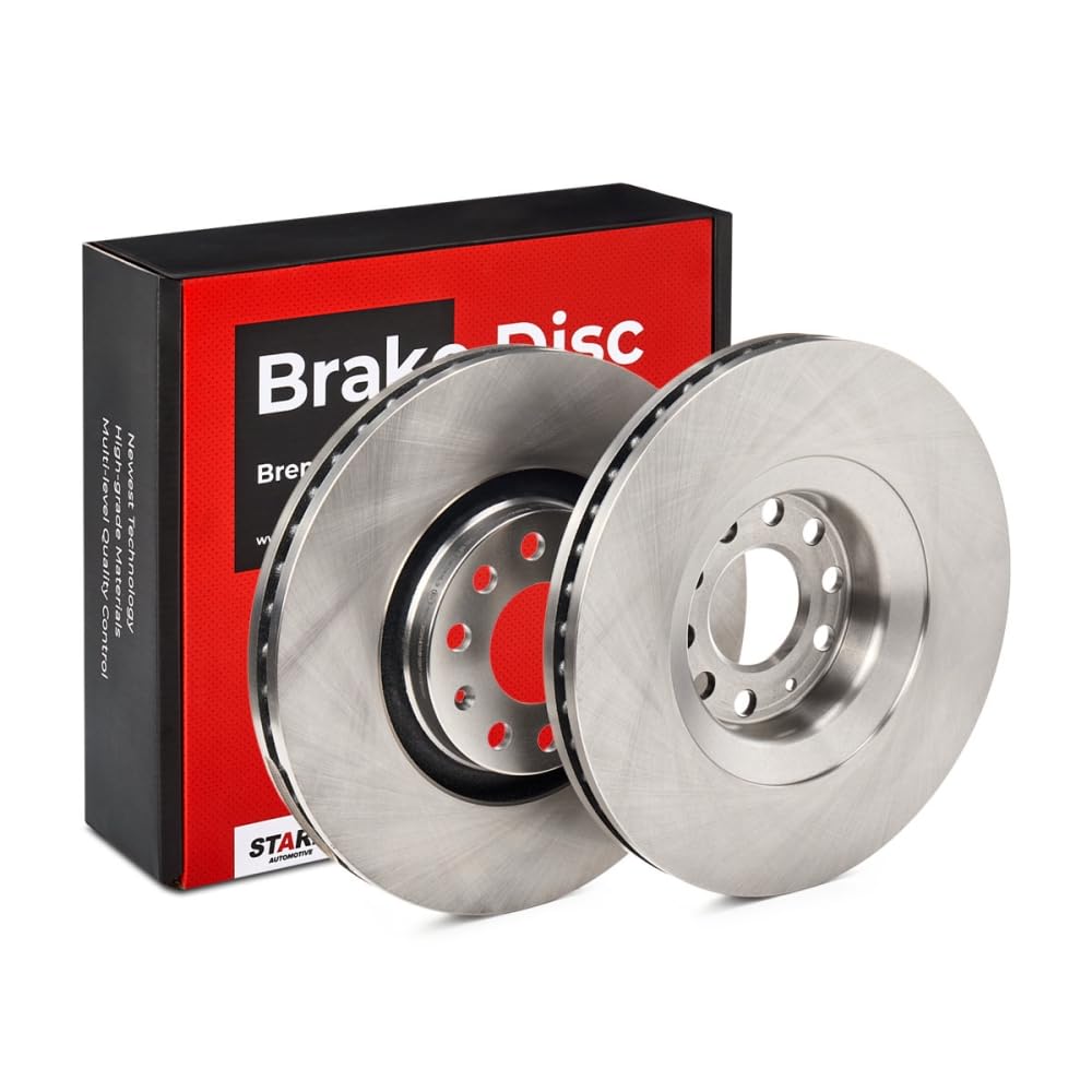 STARK SKBD-0020203 2x Disco freno Anteriore senza viti/bulloni Compatibilità con AUDI A4 Avant 8ED, B7