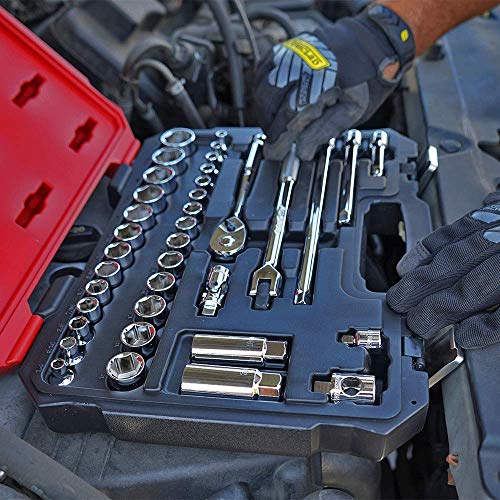 Image of S01002 3 /8 inch Drive 37Piece SAE & Metric Master Socket Set (1 Set)