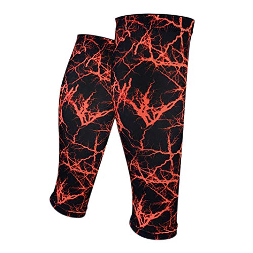 PURFUN Men Women Compression Calf Sleeves Anti-Slip Calf Shin Supports Footless Compression Socks Breathable Runing Cycling Basketball Football Fitness Calf Brace Leg Protector2