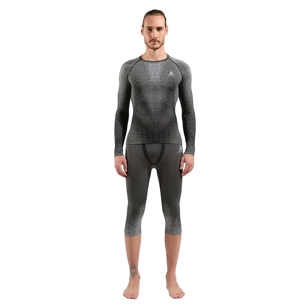Odlo Herren Blackcomb Eco 3/4 Hose, Black, L