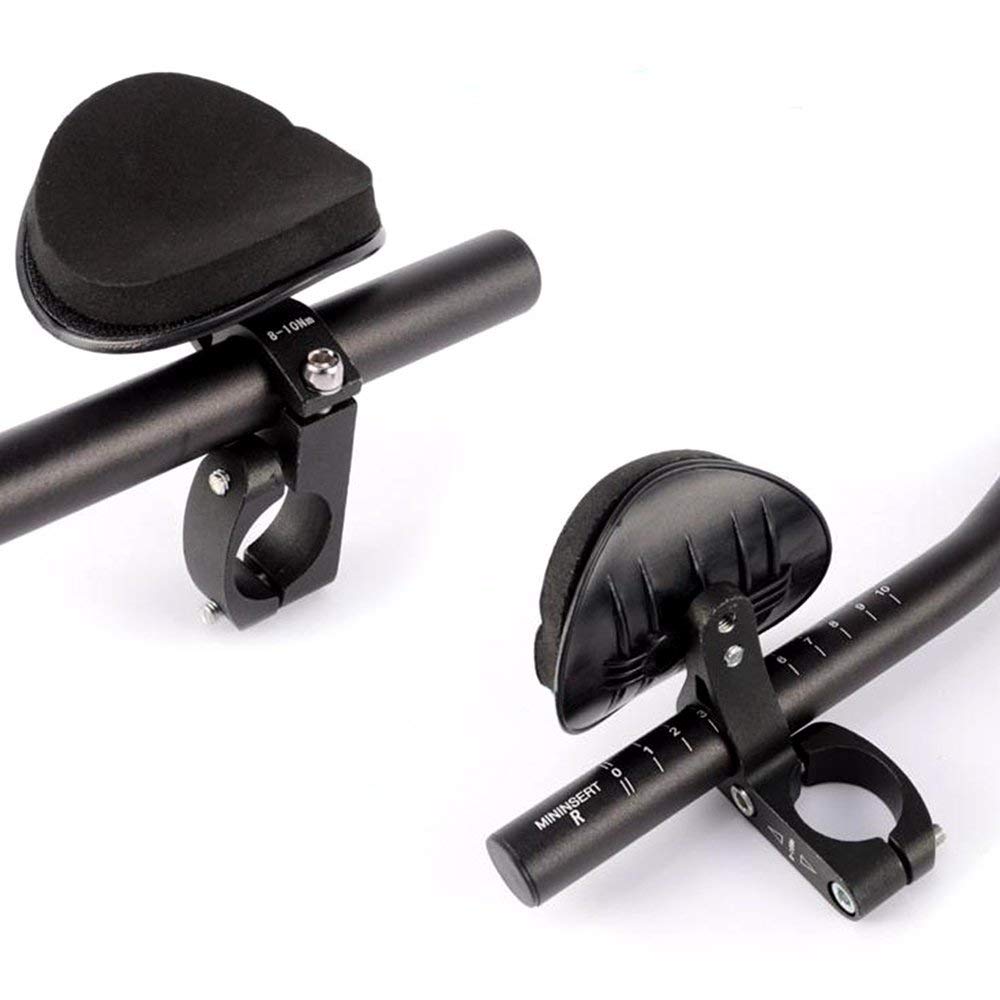 Bicicletta Resto Manubrio TT Manubrio per Strada/Mountain Bike Racing Viaggio Rilassatevi Nero
