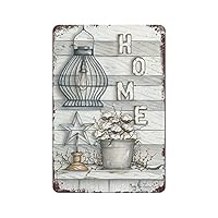 Hdadwy Hang Loose Targa in metallo Targa in metallo Art Hanging Iron Painting Retro Home Kitchen Garden Garage Wall Decor 12 x 8
