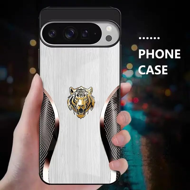 Image of MILLION CASES Beast Fury Spectra Case for Google Pixel 8a, Google Pixel 8a Back Cover Case(2024) - PC | Midnight Black