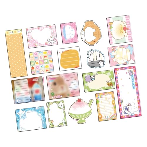 200 Sheets Novelty Note Paper Scrapbooking Decorative Note Memo Pad for Scrapbooking Notebook Journal Notes