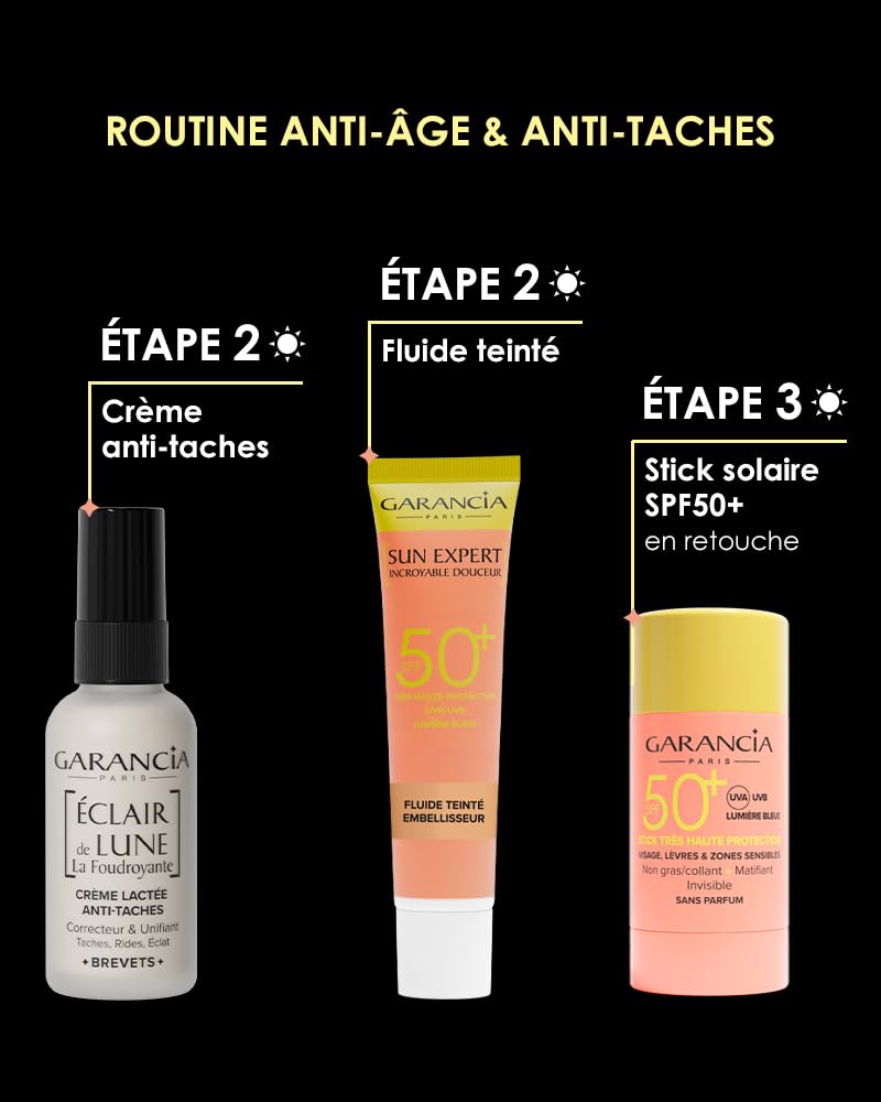 Garancia - NOUVEAU Fluide Teinté Embellisseur SPF50+ - Anti-âge & anti-taches