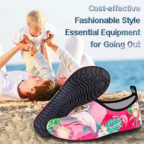 Image of YALOX Water Shoes Women's Men's Outdoor Beach Swimming Aqua Socks Quick-Dry Barefoot Shoes Surfing Yoga Pool Exercise