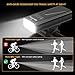 EBUYFIRE Rechargeable Bike Lights Set, 3000 Lumens Bike Headlight 【Upgrade Mount】,Super Bright Headlight Front Lights,5 Light Mode Fits All Bicycles, Mountain,Road (3 LED with rechargeable taillight) EBUYFIRE Rechargeable Bike Lights Set, 3000 Lumens Bike Headlight 【Upgrade Mount】,Super Bright Headlight Front Lights,5 Light Mode Fits All Bicycles, Mountain,Road (3 LED with rechargeable taillight)